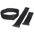 Cinch Strap, No Adhesive, 3 ft, 2 in W, Black, 10 PK