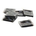 Reclosable Fastener Shape, Square, Rubber Adhesive, 2 in, 2 in W, Black, 50 PK