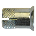 Sup-R-Drop Flanged Coil Thread Anchor, 1/2" Dia, 3/4" L, Steel Zinc Plated, 20 PK