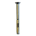 Sup-R-Sleeve Sleeve Anchor, 1/4" Dia., 3" L, Carbon Steel Zinc Plated, 50 PK