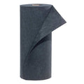 Sorbent Pad, 39 gal, 3 ft x 150 ft, Universal, Black, Polypropylene