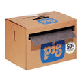 Sorbent Roll, 8 gal, 15 in x 75 ft, Universal, Gray, Polypropylene