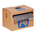 Sorbent Roll, 9 gal, 15 in x 75 ft, Universal, Gray, Polypropylene