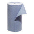 Sorbent Roll, 41 gal, 30 in x 150 ft, Universal, Blue, Fibers