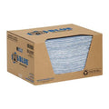 Sorbent Pad, 12 gal, 15 in x 19 in, Universal, Blue, 50 PK
