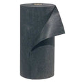 Sorbent Pad, 39 gal, 3 ft x 300 ft, Universal, Black, Polypropylene