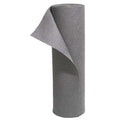 Sorbent Roll, 11 gal, 33 in x 75 ft, Universal, Gray, Polyester, Polypropylene