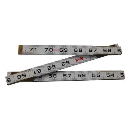 Two Way Reading Folding Rule, 72 in.