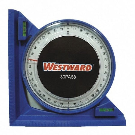 Angle Finder, 90 deg., 5 in., Blue
