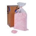 Granular Sorbent, 6 1/2 gal Absorbed per Package, 5 lb Bag, Polypropylene, Not Scented, Pink