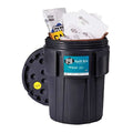 Spill Kit, 40 gal Volume Absorbed per Kit, 95 gal Capacity, Drum, Black, 90