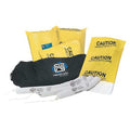 Spill Kit, 23 gal Volume Absorbed per Kit, Not Applicable Capacity, Bag, Black, 74