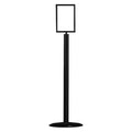 Sign Holder, 7In X 11In Frame, Black