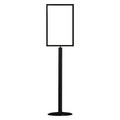 Sign Holder, 14In x 22In Frame, Black