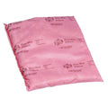 Sorbent Pillow, 10 gal, 16 in x 17 in, Harsh Chemicals, Pink, 10 PK