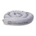 Sorbent Sock, 24 gal, 3 1/4 in x 7 ft, Universal, Gray, 12 PK