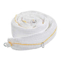 Sorbent Boom, 24 gal, 5 in x 10 ft, Oil, White, 4 PK