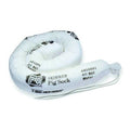 Sorbent Sock, 10 gal, 3 in x 48 in, Oil, White, 10 PK