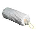 Sorbent Sock, 21 gal, 8 in x 18 in, Oil, White, 12 PK