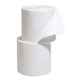 Sorbent Roll, 40 gal, 15 in x 150 ft, Oil, White, 2 PK