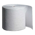 Sorbent Roll, 16 gal, 15 in x 150 ft, Oil, White, Polypropylene
