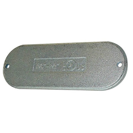 Conduit Body Cover, 2 in., Screw In