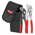 2 Piece Knipex Cobra Plastic Grip Plier Wrench Set Dipped Handle