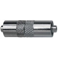 Luer Lock Adapter, Male, Plated Brass, Silver