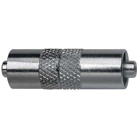 Luer Lock Adapter, Male, Plated Brass, Silver