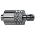 Male Luer to 10-32 Male, Male, Plated Brass, Silver