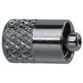 Male Luer Lock Blank, Male, Plated Brass, Silver