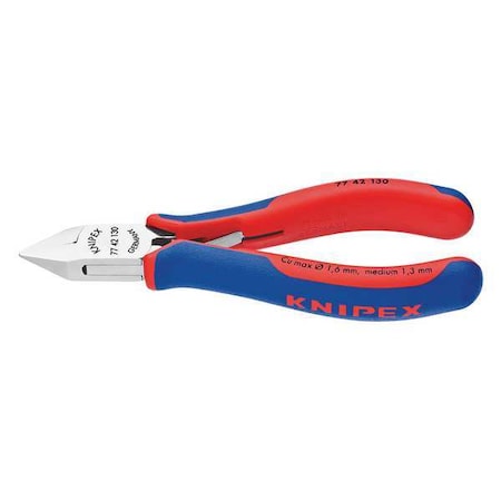 5 1/4 in 77 Diagonal Cutting Plier Flush Cut Pointed Nose Uninsulated