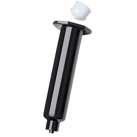 Dispensing Syringe, Disposable, Polypropylene, Black, 10 PK