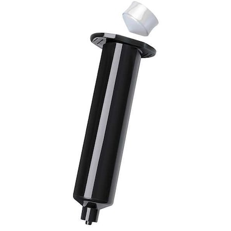 Dispensing Syringe, Disposable, Polypropylene, Black, 10 PK