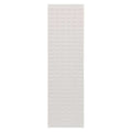 Steel Louvered Panel, 1/4 in D x 61 in H x 18 in W, White