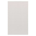 Steel Louvered Panel, 1 in D x 61 in H x 36 in W, White