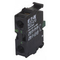 Contact Block, Screw, Black, 22mm, 1NO