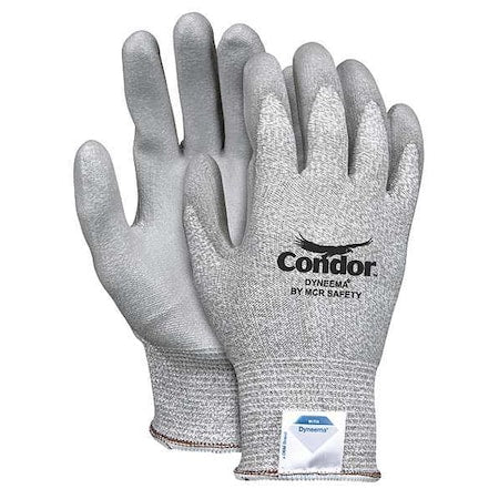 Cut Resistant Coated Gloves, Cut Level A2 , Dipped , Polyurethane , Smooth , S 1 PR