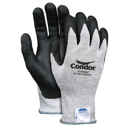 Cut Resistant Coated Gloves, Cut Level A5 , Dipped , Foam Nitrile , Smooth , S 1 PR