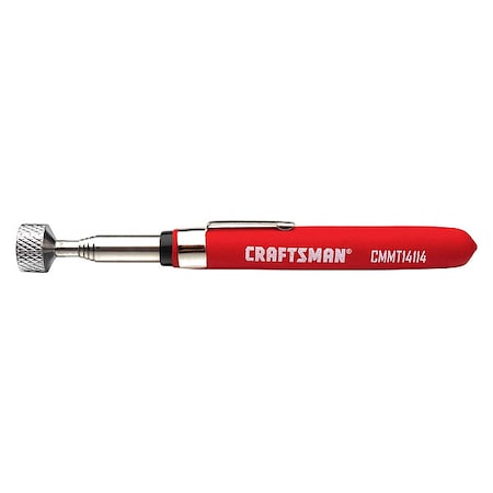 Magnetic Pickup Tool, 9 11/16" L, 2 1/2" W