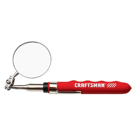 Inspection Mirror, Telescoping, Round