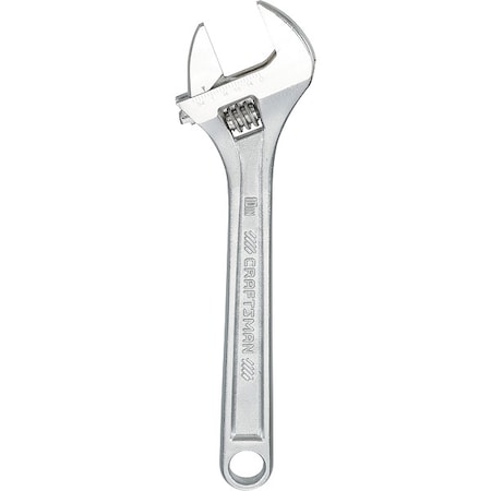 Adj. Wrench, 1 3/8" Jaw Capacity, 10" L