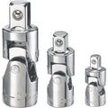 Sockets, 3-pc Universal Joint Set