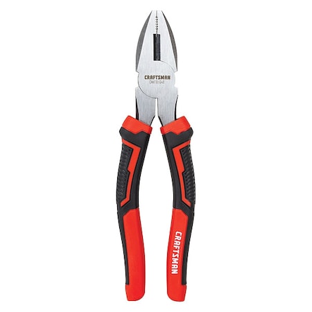 Lineman Pliers, Steel, Flat Jaw, 8 3/4" L