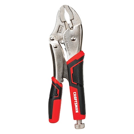 Locking Pliers, Quick Release Handle, 9" L
