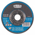 Grinding Wheel, T27, 6"x7/8", 24 Grit, PK10