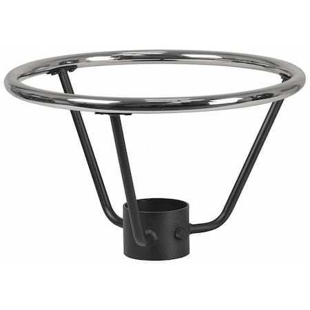 Round Table Base Ring, 4.25", 19.5"dia., 19.5" W, 19.5" L, 12" H, Chrome