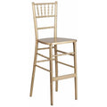 Chiavari Barstool, Gold, Wood