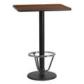 Rectangle Laminate Table, Laminate, Wood Grain