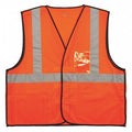OrgSafety Vest ID Badge Holder, 4XL/5XL